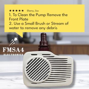 fmsa4 electronics pump maintenance kit – professional cleaning brush & guide
